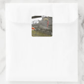 Washington, Olympia, militaire luchtshow. 8 Vierkante Sticker (Tas)