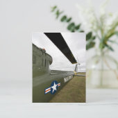 Washington, Olympia, militaire luchtshow. Briefkaart (Staand voorkant)