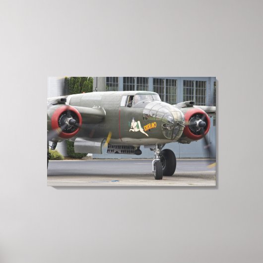 Washington, Olympia, militaire luchtshow. Canvas Afdruk (Voorkant)