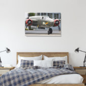 Washington, Olympia, militaire luchtshow. Canvas Afdruk (Insitu (Slaapkamer))
