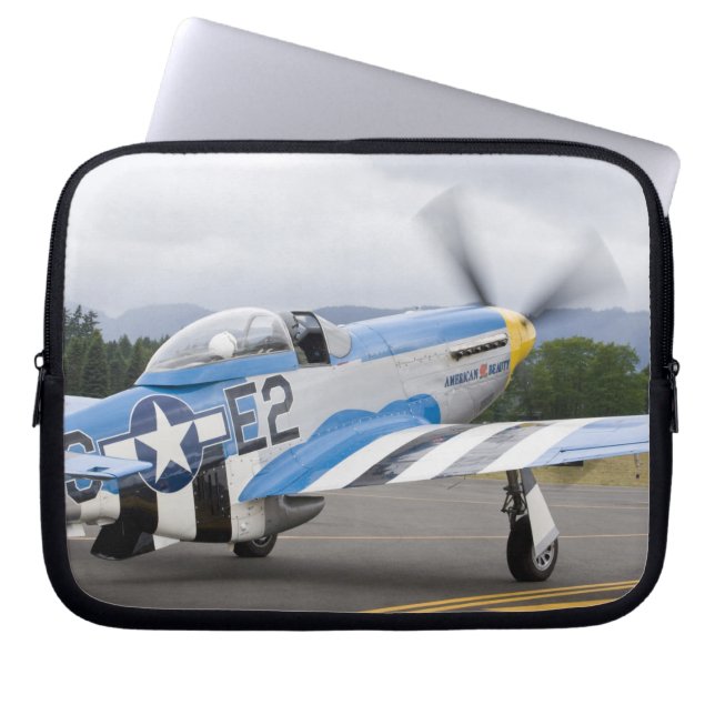 Washington, Olympia, militaire luchtshow. Laptop Sleeve (Voorkant)