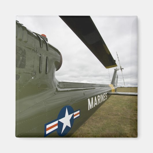 Washington, Olympia, militaire luchtshow. Magneet (Voorkant)
