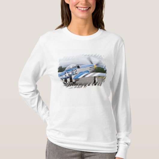 Washington, Olympia, militaire luchtshow. T-shirt (Voorkant)