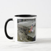 Washington, Olympia, militaire vliegshow. 2 Mok (Links)