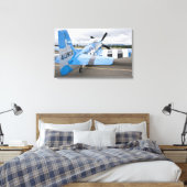 Washington, Olympia, militaire vliegshow. 3 Canvas Afdruk (Insitu (Slaapkamer))