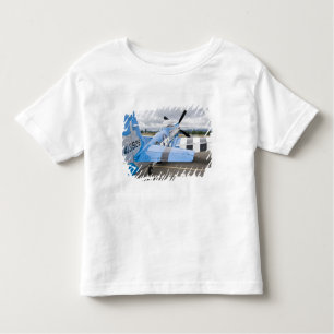 Washington, Olympia, militaire vliegshow. 3 Kinder Shirts