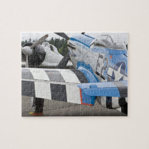 Washington, Olympia, militaire vliegshow. 4 Legpuzzel