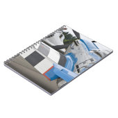 Washington, Olympia, militaire vliegshow. 4 Notitieboek (Linkerzijde)