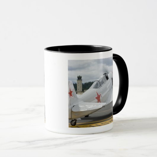 Washington, Olympia, militaire vliegshow. 6 Mok (Voorkant rechts)