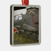 Washington, Olympia, militaire vliegshow. 8 Metalen Ornament (Rechts)