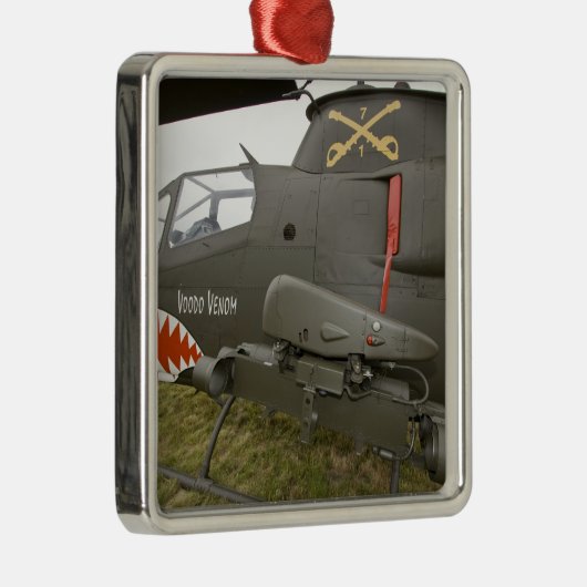 Washington, Olympia, militaire vliegshow. 8 Metalen Ornament (Rechts)