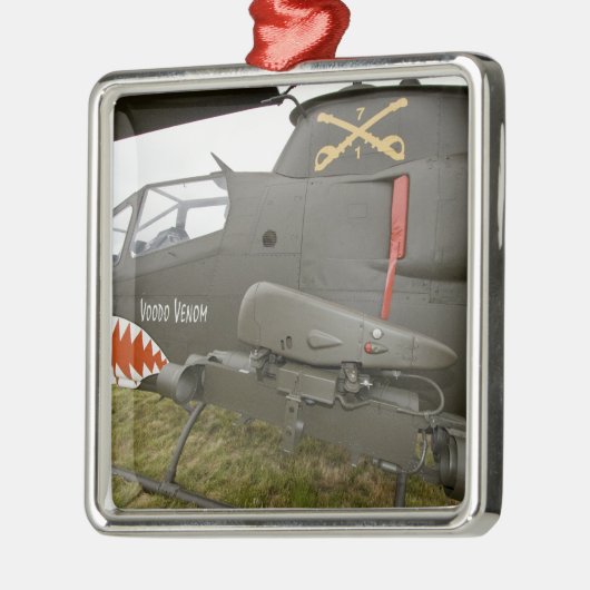 Washington, Olympia, militaire vliegshow. 8 Metalen Ornament (Links)