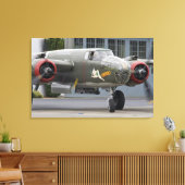 Washington, Olympia, militaire vliegshow. Canvas Afdruk (Insitu (Woonkamer))