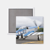 Washington, Olympia, militaire vliegshow. Magneet (Voorkant / Achterkant)