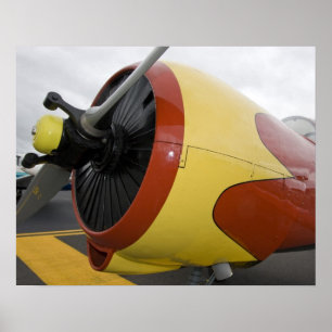 Washington, Olympia, militaire vliegshow. Poster