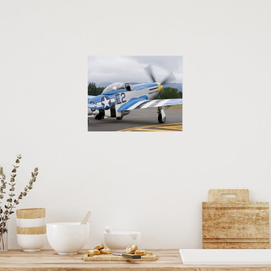 Washington, Olympia, militaire vliegshow. Poster (Keuken)