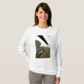 Washington, Olympia, militaire vliegshow. T-shirt (Voorkant volledig)