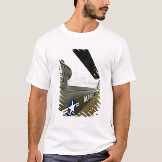 Washington, Olympia, militaire vliegshow. T-shirt (Voorkant)