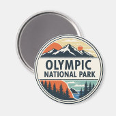 Washington olympic national park magneet (Voorkant / Achterkant)
