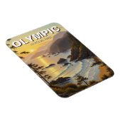 Washington olympisch nationaal park reis magneet (Rechterzijde)