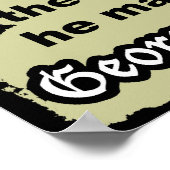 Washington: Onrechtvaardig en onverstandig Poster (Hoek)