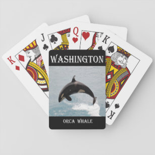 Washington Orca Whale Pokerkaarten