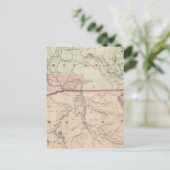 Washington, Oregon en Idaho en Montana Briefkaart (Staand voorkant)