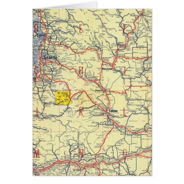 Washington, Oregon, Idaho (Voorkant)