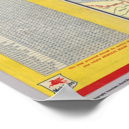 Washington, Oregon, Idaho Poster (Hoek)