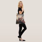 Washington over de Delaware door Emanuel Leutze Tote Bag (Op model)