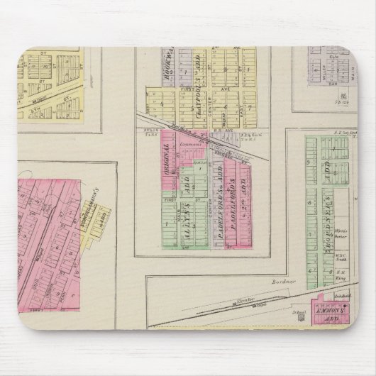 Washington, Palmer, Linn, Barnes, Morrow, Kansas Muismat (Voorkant)