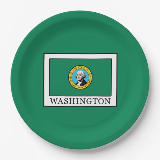 Washington Papieren Bordje (Voorkant)