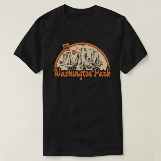 Washington Park, Arizona T-shirt (Design voorkant)