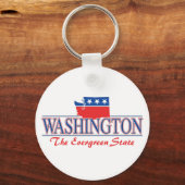 Washington Patriotic Sleutelhanger (Voorkant)