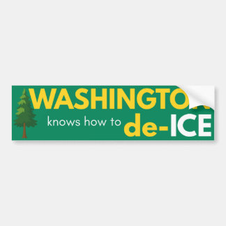 Washington politieke bumpersticker
