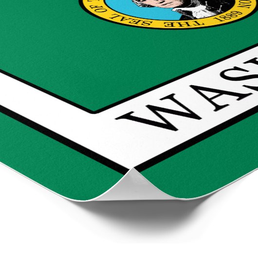 Washington Poster (Hoek)