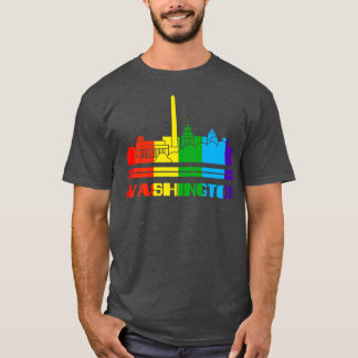 Washington Pride  Washington LGBT Cadeau LGBTQ Ste T-shirt