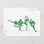 Washington Rain Dance Briefkaart (Voorkant / Achterkant)