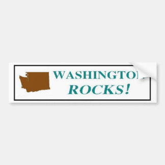 Washington Rocks. Bumpersticker
