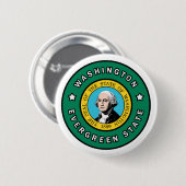 Washington Ronde Button 5,7 Cm (Voorkant /achterkant)
