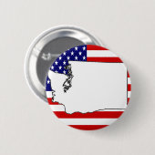 WASHINGTON RONDE BUTTON 5,7 CM (Voorkant /achterkant)