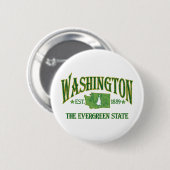 Washington Ronde Button 5,7 Cm (Voorkant /achterkant)