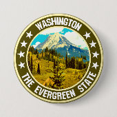 Washington Ronde Button 7,6 Cm (Voorkant)