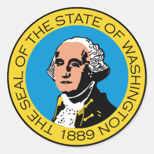 Washington Ronde Sticker