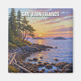 Washington San Juan eilanden reis Magneet