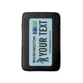 Washington Sasquatch License Bord Badmat (Voorkant Verticaal)