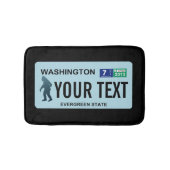 Washington Sasquatch License Bord Badmat (Voorkant)