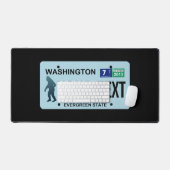 Washington Sasquatch License Bord Bureaumat (Keyboard & Muis)