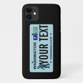 Washington Sasquatch License Bord Case-Mate iPhone Case (Achterkant)