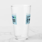 Washington Sasquatch License Bord Glas (Links)